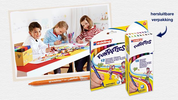 Funtastics kleurstiften dunne punt